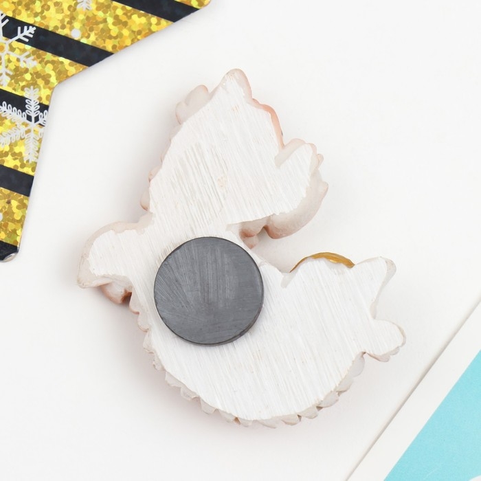 Магнит полистоун  Магнит полистоун "Денежный дракоша" МИКС 4,5х1,5х6,5 см