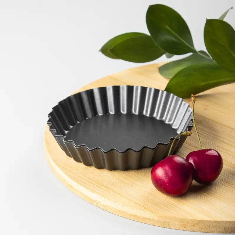 VETTA Набор форм для выпечки 4 шт "Тарталетка" 10,5х2см, угл.сталь, антипригарное покрытие