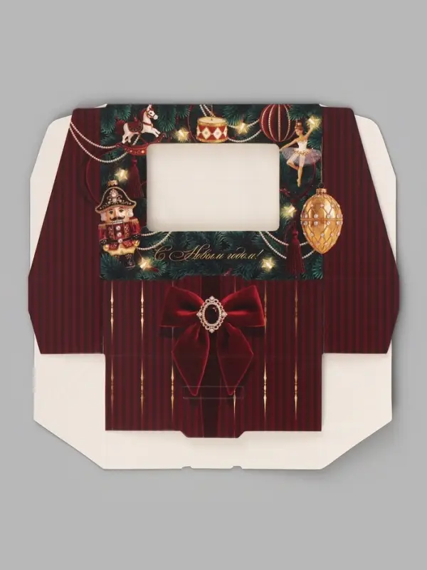 Коробка подарочная, самосборная &laquo;Щелкунчик&raquo;, 10&times;8&times;3.5 см