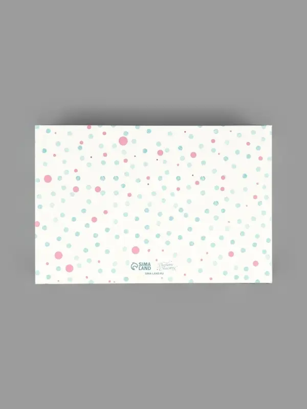 Коробка для печенья, кондитерская упаковка с пластиковой крышкой, &laquo;Счастье ждет тебя&raquo;, 20&times;30&times;8 см