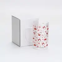 Кружка стеклянная «Новый год», 350 мл Кружка стеклянная «Новый год», 350 мл