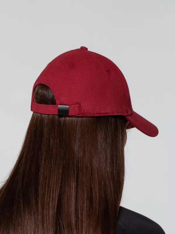 Бейсболка Hillside, бордовая Бейсболка Hillside, бордовая