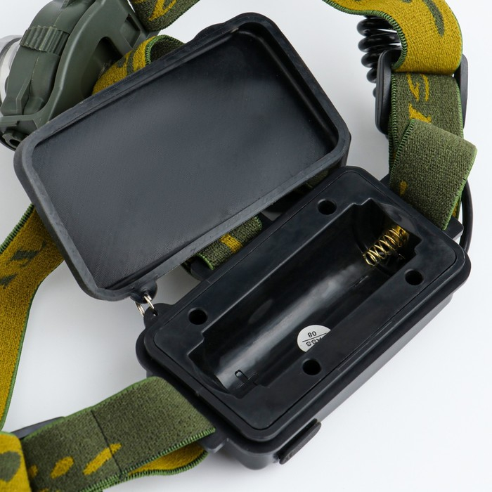 Фонарь налобный аккумуляторный, 3 режима, 5 х 6.5 см, от сети 220 Вт Фонарь налобный аккумуляторный, 3 режима, 5 х 6.5 см, от сети 220 Вт