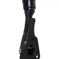 Фиксатор дверной LOCKLAND “козья ножка”, с автоподъемом, цвет черный Фиксатор дверной LOCKLAND “козья ножка”, с автоподъемом, цвет черный