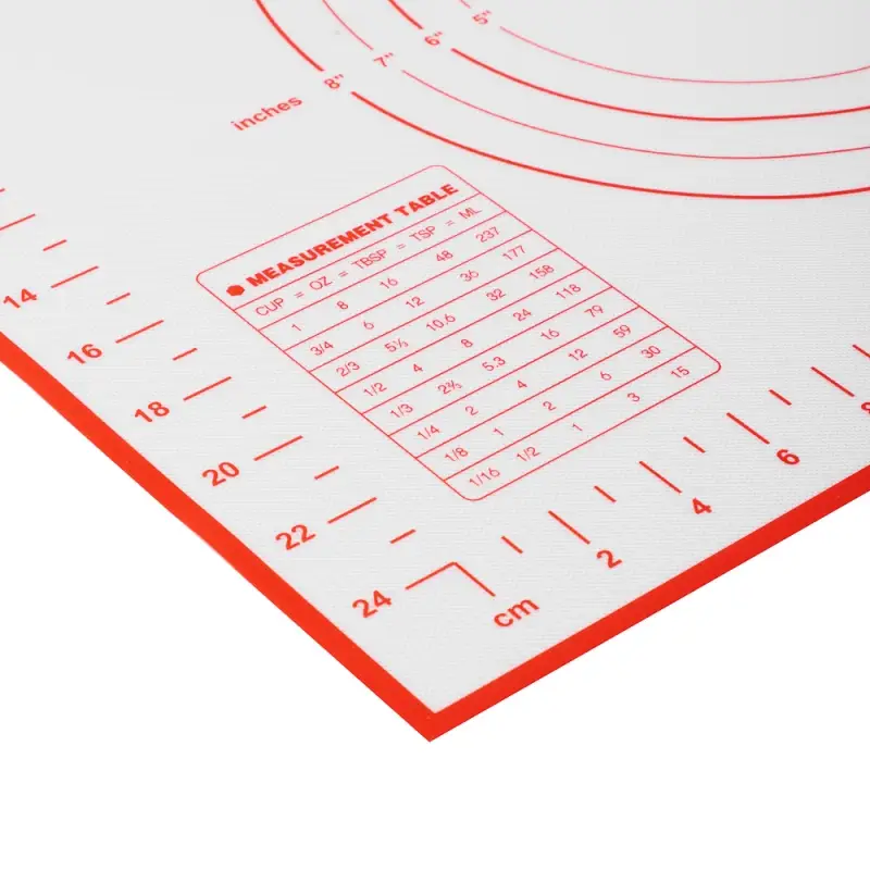 VETTA Коврик для раскатки теста с разметкой, 40x30см, силикон