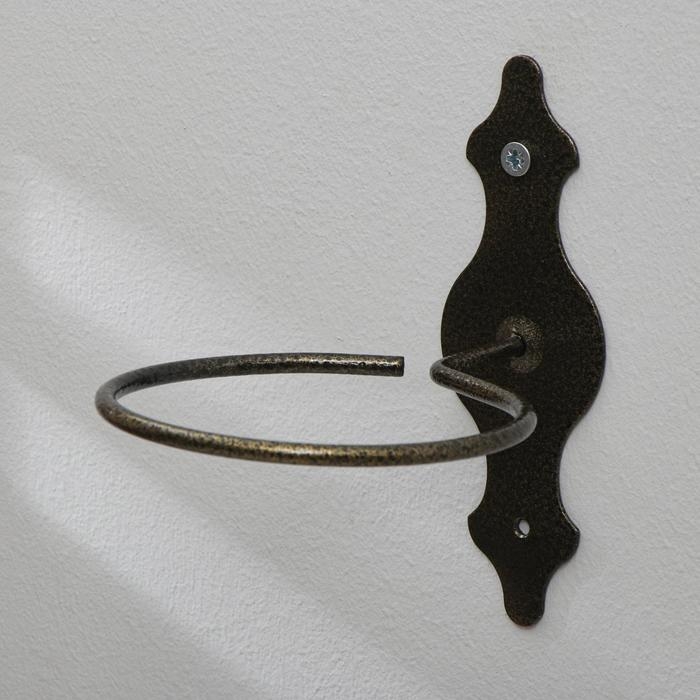 Поддержка для кашпо, d = 13 см, бронзовая Поддержка для кашпо, d = 13 см, бронзовая