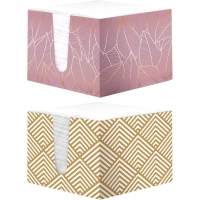 Салфетки бумажные Pero Гламур 2сл цел 24х24 см., 85 листов/уп