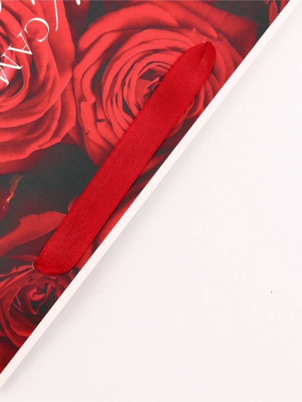 Пакет подарочный горизонтальный "Самой прекрасной", 23 х 18 х10 см