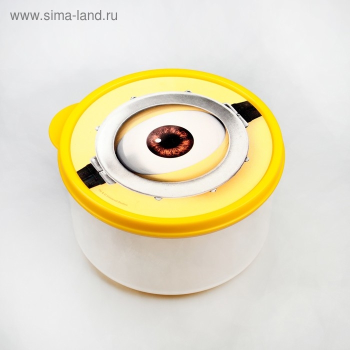 Ланч-бокс круглый 500 мл,  Ланч-бокс круглый 500 мл, "Миньон" Гадкий Я