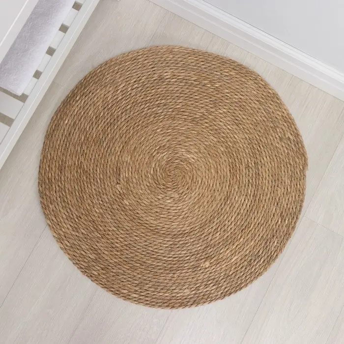 Коврик плетёный Доляна &laquo;Жгут&raquo;, d=70 см