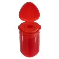 Точилка ErichKrause ClickUp Mini Classic, 1 отверстие, с контейнером, МИКС