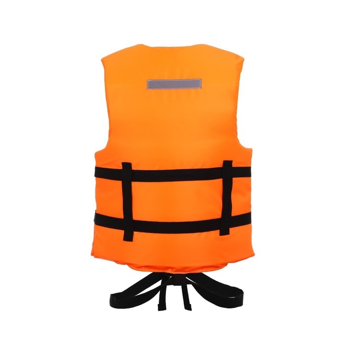 Жилет страховочный YUGANA, размер 56-62, оранжевый Жилет страховочный YUGANA, размер 56-62, оранжевый