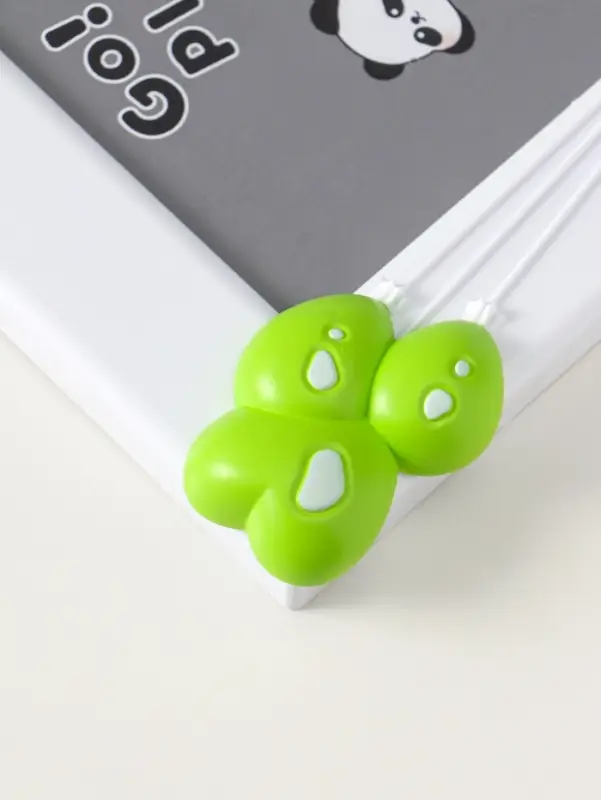 Фоторамка пластик 13х18 см "Пандочка с бамбуком" белый, вертикаль 3,5х19х24,5 см