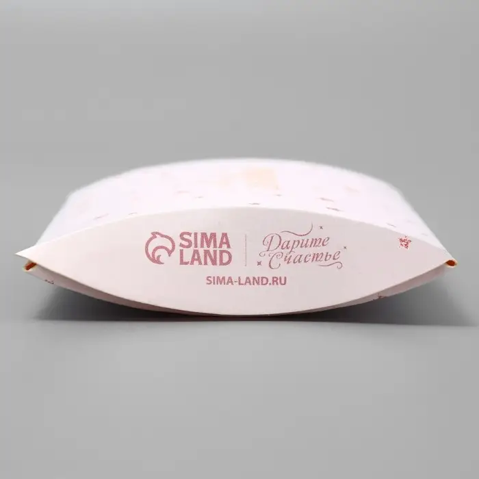 Коробка подарочная складная фигурная, упаковка, Present for you, 11 х 8 х 2 см Коробка подарочная складная фигурная, упаковка, Present for you, 11 х 8 х 2 см