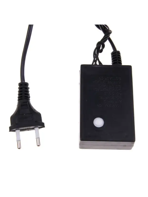 Гирлянда &laquo;Водопад&raquo; 2&times;1.5 м, IP44, тёмная нить, 400 LED, свечение бело-синее, 8 режимов, 220 В