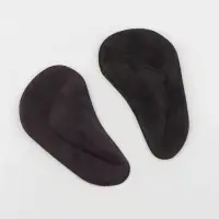 Супинаторы для обуви, на клеевой основе, 9.7&times;5.5 см, пара, чёрные