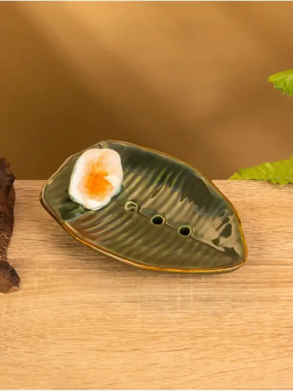 Мыльница &laquo;Флора&raquo;, 14&times;9.5&times;4 см, керамика, разноцветная