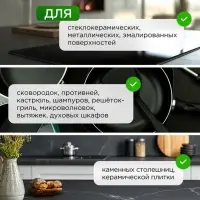 Средство чистящее SYNERGETIC для кухни, удаление жира, копоти и нагара Антижир, биоразлагаемое, 0.5 л