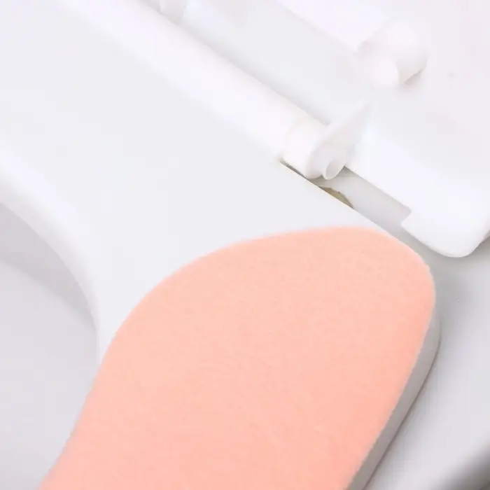 Наклейка на унитаз однотонные, 2 шт (розовая) Наклейка на унитаз однотонные, 2 шт (розовая)