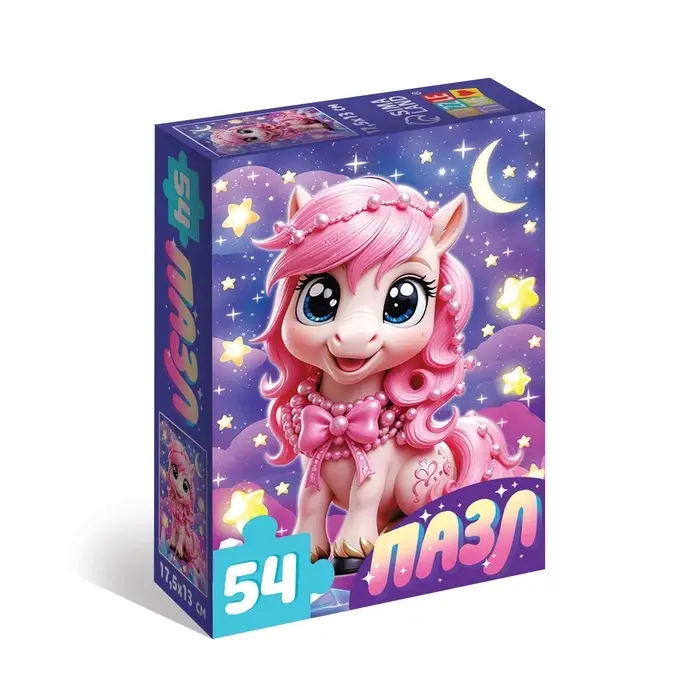 Пазл Пазл "Милая лошадка", 54 элемента