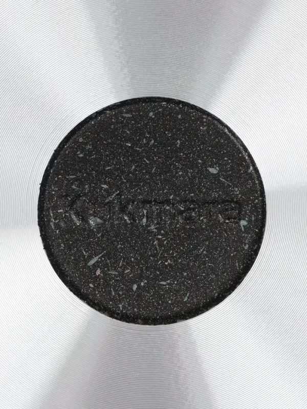 Сковорода KUKMARA Granit ultra original, d=24 см, съёмная ручка, антипригарное покрытие, литой алюминий, чёрная