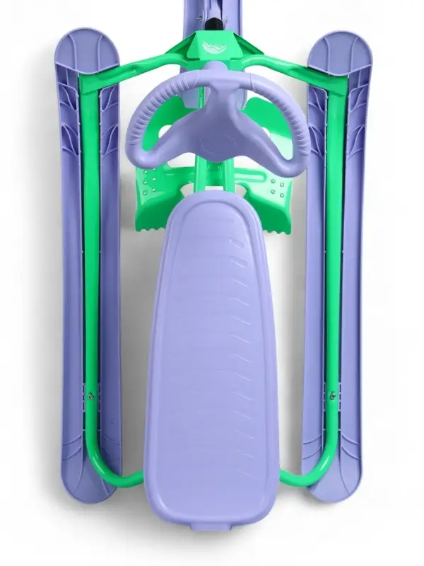 Снегокат, мятный, сиреневый, ТСП/МС Nika Kids