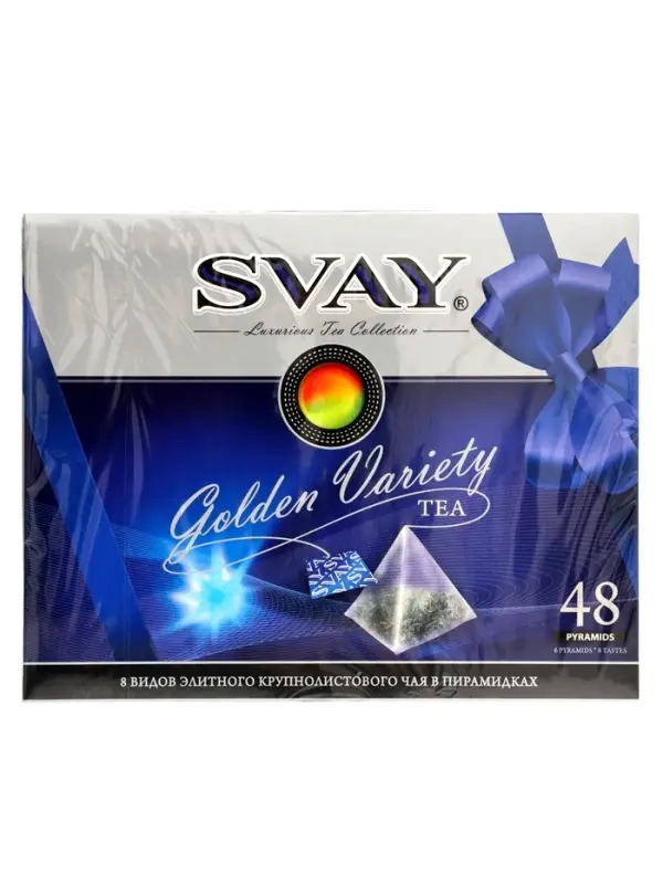 Чай ассорти &laquo;SVAY. Red&raquo;, 48 пирамидок