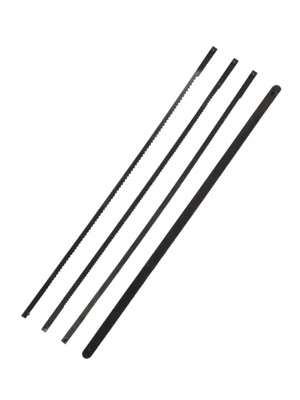 Лобзик ручной ТУНДРА, деревянная рукоятка, в комплекте пилки, 130 мм