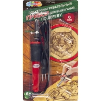 Прибор для выжигания по дереву набор МУЛЬТИ АРТ A02739-R/A02739-R(100)