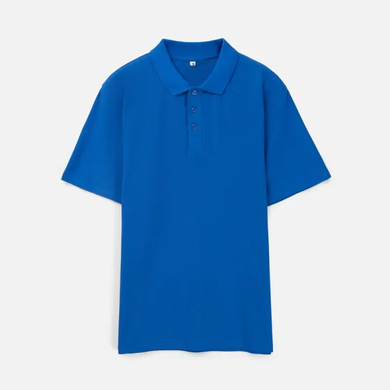 Рубашка поло унисекс Tervise, ярко-синяя, размер S