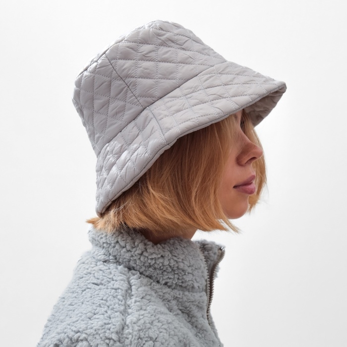 Панама женская MINAKU, цвет серый, р-р 56-58