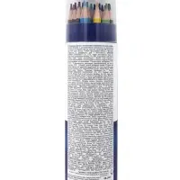 Карандаши 24цв, Луч, дерево, заточ, шестигр, с точилкой, в тубусе