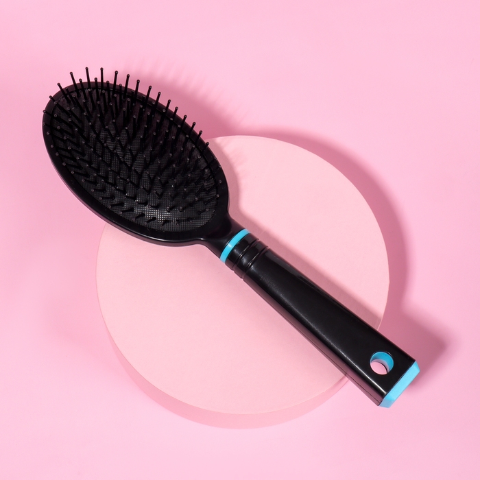 Расчёска массажная, 6 × 24,3 см, цвет МИКС/чёрный Расчёска массажная, 6 × 24,3 см, цвет МИКС/чёрный