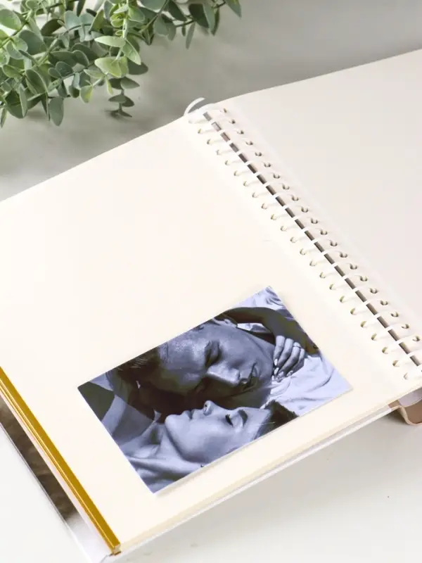 Фотоальбом 30 магнитных листов 23X28см, "Щенок",  пер-т внутр.спираль