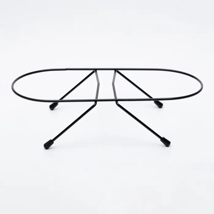 Набор из 2 мисок, 2&times;500 мл, на чёрной подставке, нержавеющая сталь