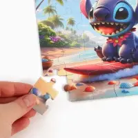 Пазлы 4 в 1 с дополненной реальностью, 35, 48, 54, 70 деталей, Стич