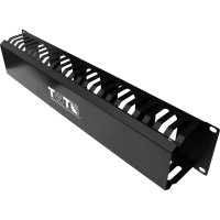 Кабельный органайзер TWT TWT-ORG/CV24-1U 19 c крышкой на 24 порта, 1U