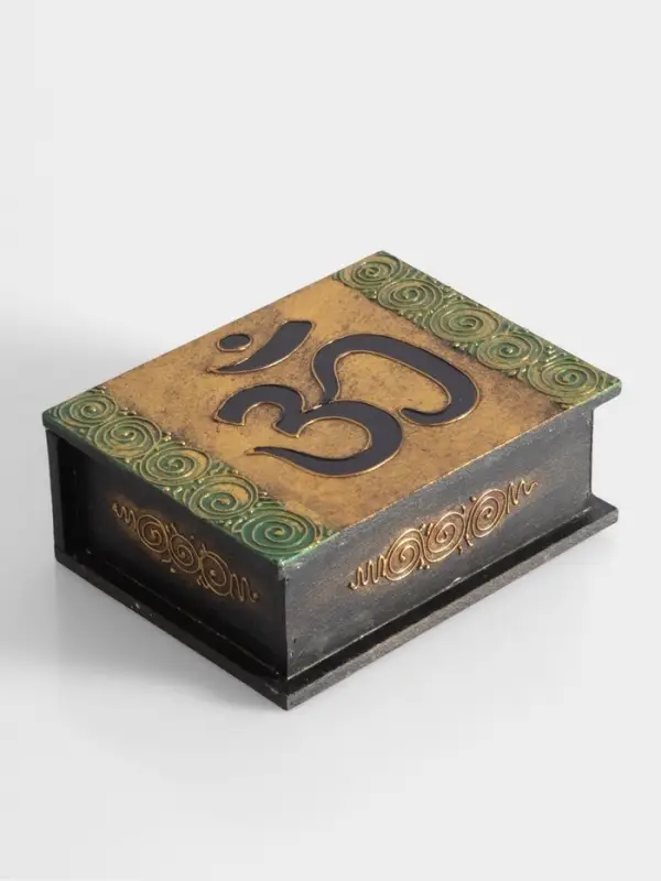 Шкатулка &laquo;Ом&raquo;, 19&times;15&times;7 см, МДФ