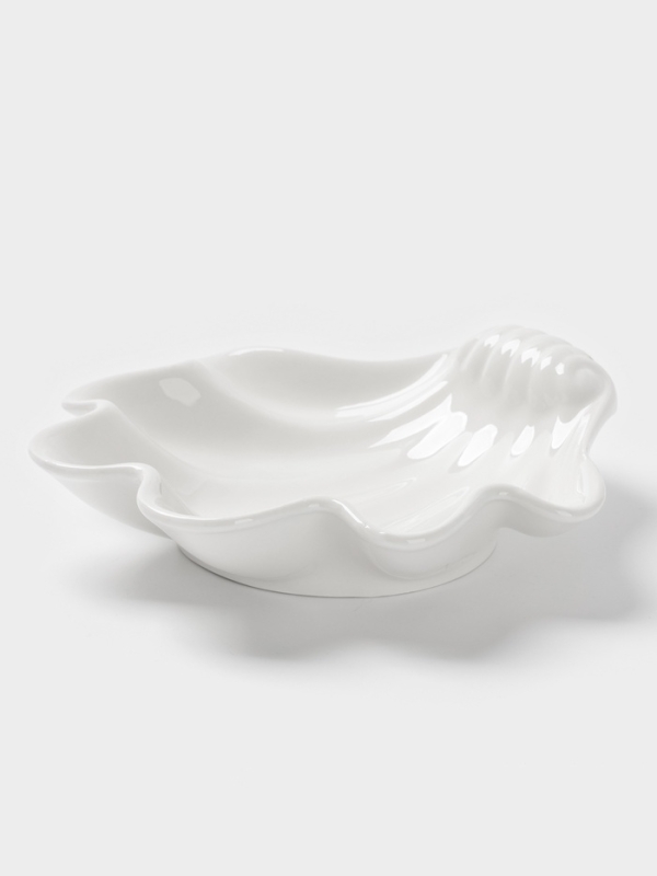 Блюдо для подачи ракушка "White Label"  21,5х21х5,5 см