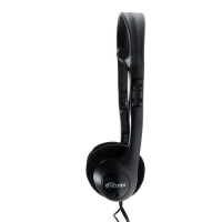 Наушники Ritmix RH-512M, компьютерные, микрофон, 105 дБ, 16 Ом, 3.5 мм, 1.8 м, черные