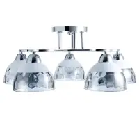 Светильник потолочный BayerLux &laquo;Аквила&raquo;, 5&times;Е27, 40 Вт, хром, 45&times;15&times;22 см