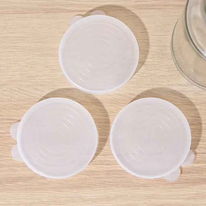 Крышки ПЭТ, для холодного консервирования, d=82 мм, 10 шт Крышки ПЭТ, для холодного консервирования, d=82 мм, 10 шт