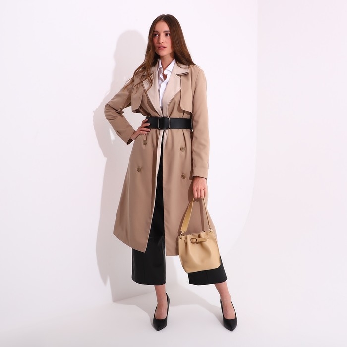 Сумка-мешок на магните, цвет бежевый Сумка-мешок на магните, цвет бежевый