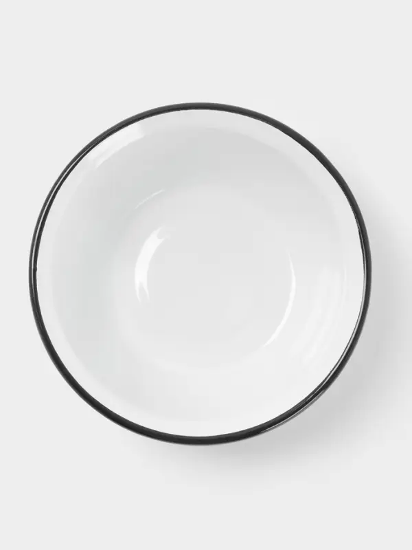 Миска 1 л белая (без декора)