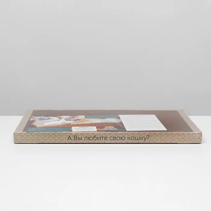 Домашняя когтеточка-лежанка для кошек, 56&times;30 см, гофрокартон