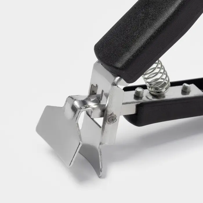 Чапельник держатель для сковородки Доляна &laquo;Повар&raquo;, 17&times;3 см, нержавеющая сталь, чёрный