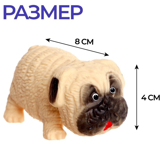Мялка антистресс тянучка «Собака», с песком, в шоубоксе Мялка антистресс тянучка «Собака», с песком, в шоубоксе