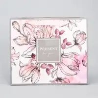 Пакет подарочный ламинированный, упаковка, &laquo;Present for you&raquo;, ML 27&times;23&times;11.5 см
