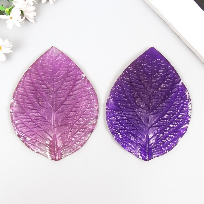 Молд пластик Молд пластик "Основной лист большой" 13,5х10,5 см МИКС