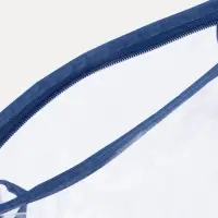 Косметичка на молнии, цвет синий